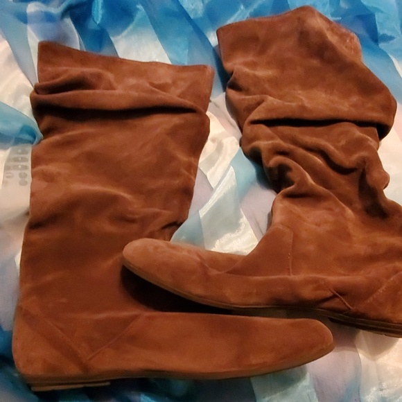 colin Stewart Victoria secret Shoes - Colin Stewart Victoria Secret suede slouch boots.